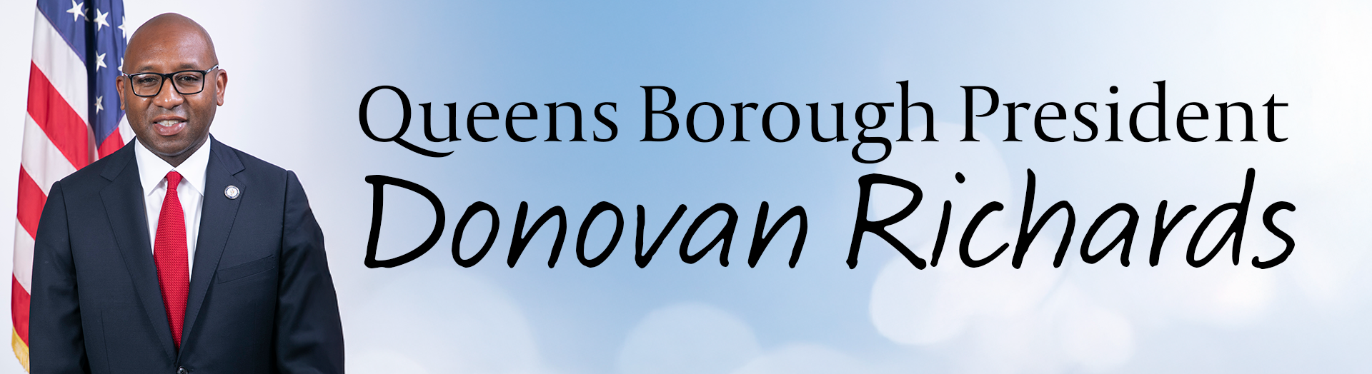 Queens Borough President Donovan Richards